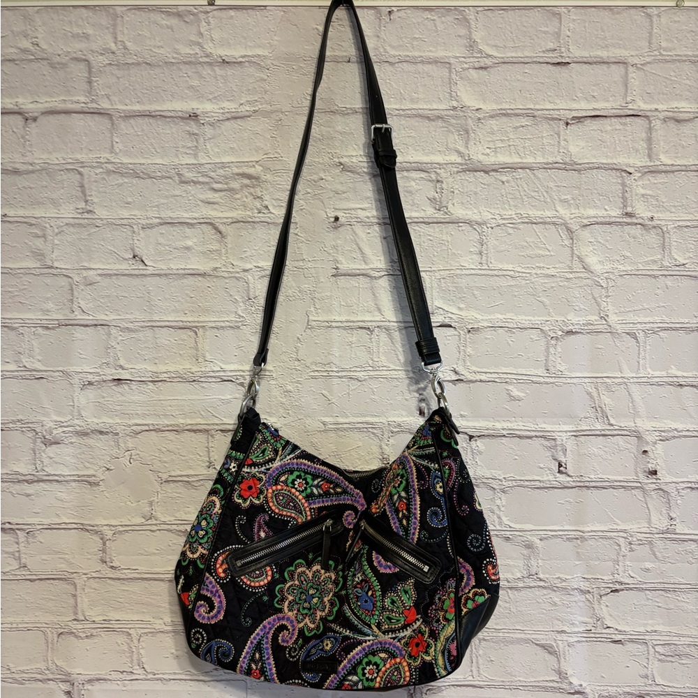 Vera Bradley Slim Saddle Bag